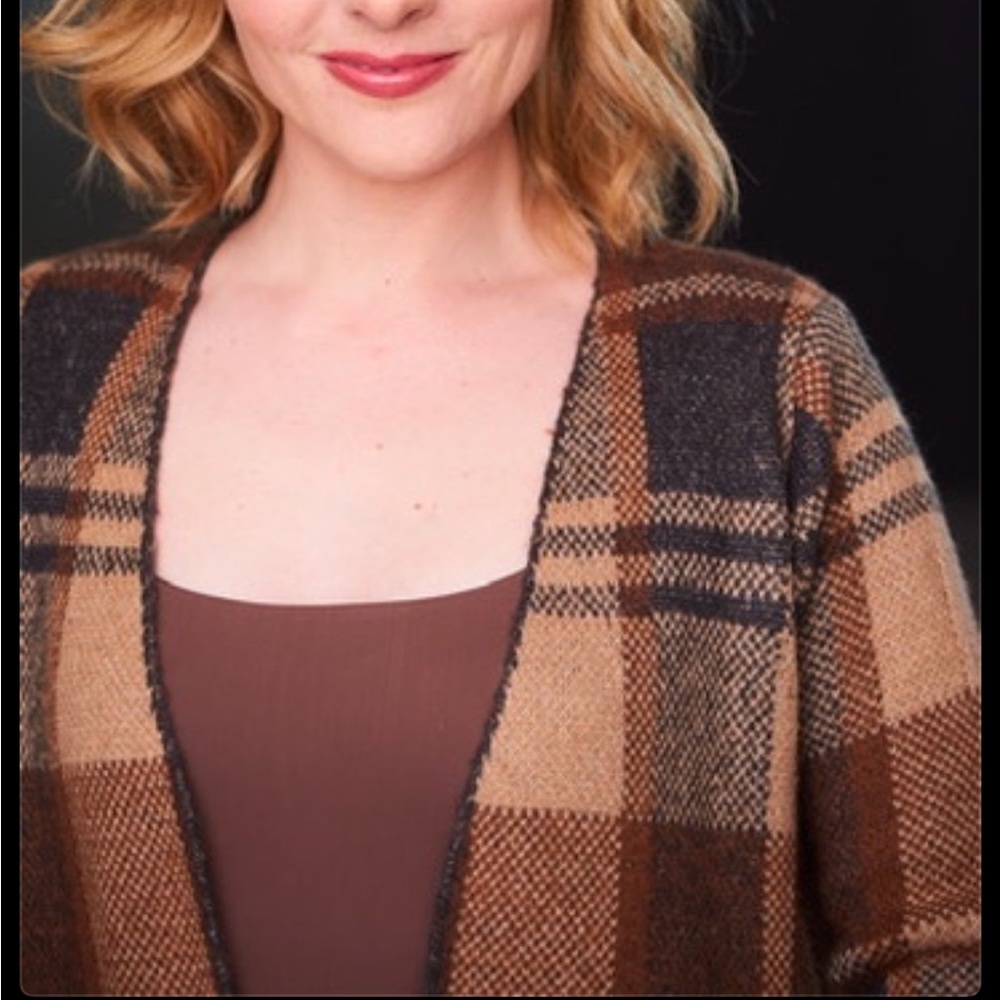 Plaid Peacoat